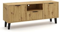 Zdjęcie Vivaldi Meble Szafka Rtv Scandi 2D1S Slim Dąb Artisan - Kłodzko
