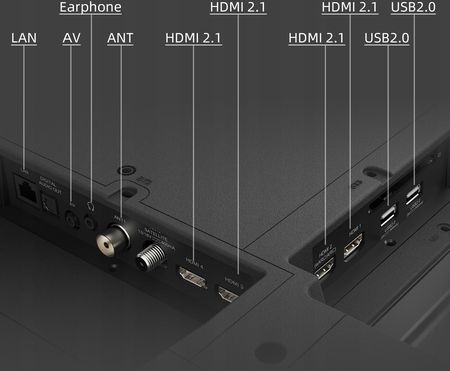 Telewizor QLED CHiQ U50QM9G 50 cali 4K UHD - zdjęcie 5
