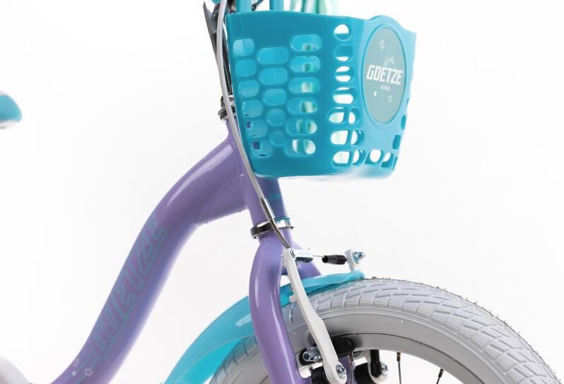 фото Детский двухколесный велосипед Goetze Pixie 16 2025 Purple/Blue 3