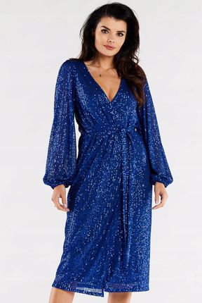 Modna Sukienka Niebieski | MUST HAVE Codzienna Sukienka Niebieski r.M Wygod