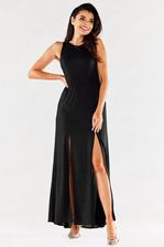Stylowa Sukienka Czarny | IDEALNA NA CO DZIEŃ Stylowy Sukienka Czarny r.L T