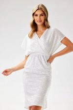 Modna Sukienka Biały | MUST HAVE Stylowa Sukienka Biały Na Codzień r.L