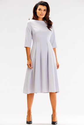 Codzienna Sukienka Szary | MUST HAVE Codzienna Sukienka Szary Na Codzień r.