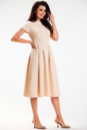 Casualowa Sukienka | IDEALNA NA CO DZIEŃ Stylowy Sukienka r.L Trend - zdjęcie 5