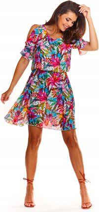 Casualowa Sukienka | MODNY KRÓJ 2025 Stylowy Sukienka r.M Trend - zdjęcie 4
