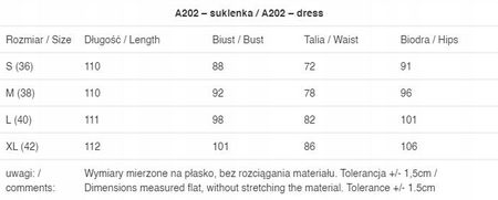 Modna Sukienka | IDEALNA NA CO DZIEŃ Stylowy Sukienka r.XL Trend - zdjęcie 3