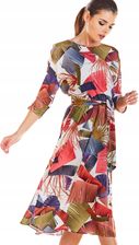 Stylowa Sukienka | UNIWERSALNY STYL Praktyczna Sukienka Na Codzień r.XL - zdjęcie 1