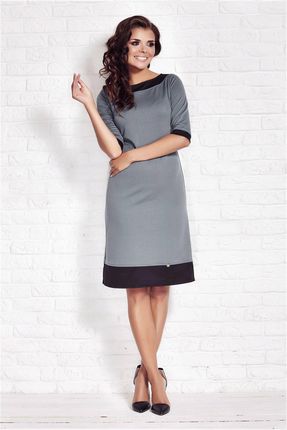 Stylowa Sukienka Czarny | MODNY KRÓJ 2025 Stylowy Sukienka Czarny r.S Trend