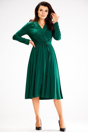 Casualowa Sukienka | IDEALNA NA CO DZIEŃ Stylowy Sukienka r.L Trend - zdjęcie 3