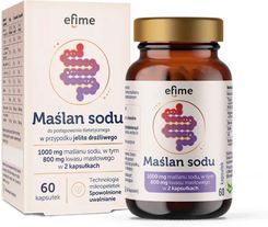 Zdjęcie Ekamedica Efime Maślan Sodu 1000mg 60kaps. - Brzeziny