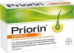 Zdjęcie Bayer Priorin Na Porost Wzrost Włosów 30kaps. - Sępopol