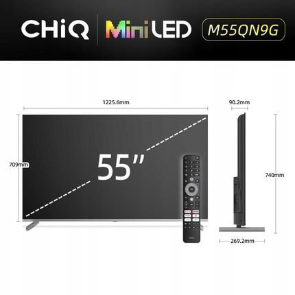 Telewizor QLED CHiQ M55QN9G 55 cali 4K UHD - zdjęcie 3