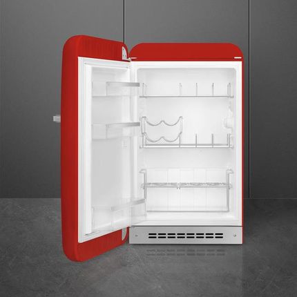 Lodówka Smeg FAB10HLRD6 50's Style Jednodrzwiowa 96cm Czerwony - zdjęcie 6