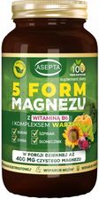 Zdjęcie Asepta 5 Form Magnezu Z Kompleksem Warzyw I Witaminą B6 100kaps. - Międzybórz