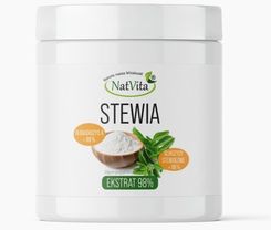 Zdjęcie Natvita Stewia ekstrakt czysty 98% proszek 90g - Żmigród