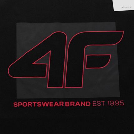 Koszulka Męska 4F T-shirt Podkoszulek Bluzka Sportowa Na Co Dzień - zdjęcie 3