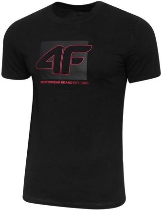 Koszulka Męska 4F T-shirt Podkoszulek Bluzka Sportowa Na Co Dzień - zdjęcie 2