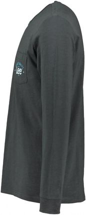 LEE LS POCKET LOGO TEE WASHED BLACK 112355656 - zdjęcie 2