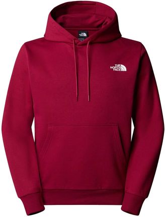 Bluza z kapturem męska The North Face SIMPLE DOME bordowa NF0A89FC1IX