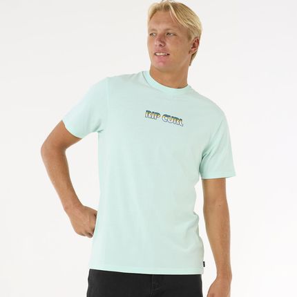 Męska Koszulka z krótkim rękawem Rip Curl Big Mumma Icon Tee 0Npmte_8089 – Turkusowy