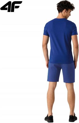 Koszulka Męska 4F T-shirt Bawełniany Podkoszulek Sportowy Co Dzień 1887 4XL - zdjęcie 5