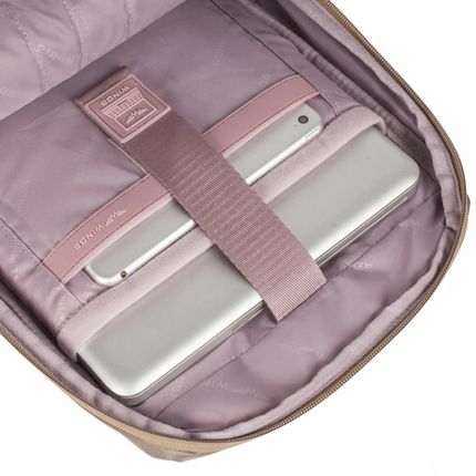 Wings Plecak miejski damski SKYLARK beige - zdjęcie 5
