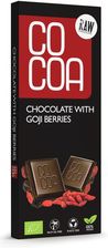 Cocoa Czekolada Surowa Z Jagodami Goji Bio 40g