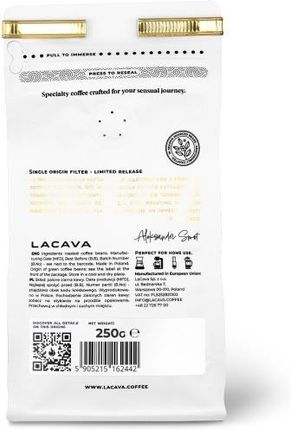 Lacava Specialty Coffee Roastery Ziarnista Ecuador William Abad Filter 250g - zdjęcie 2