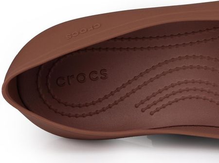 Balerina damskie na basen Crocs BROOKLYN FLAT SPICE - zdjęcie 2