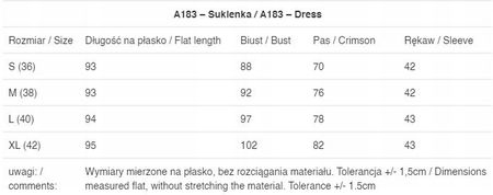 Letnia Sukienka Czerwony | HIT SEZONU Stylowy Sukienka Czerwony r.XL Trend - zdjęcie 2