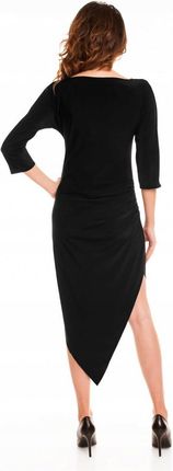 Letnia Sukienka Czarny | UNIWERSALNY STYL Casualowa Sukienka Czarny r.L Wyg - zdjęcie 2
