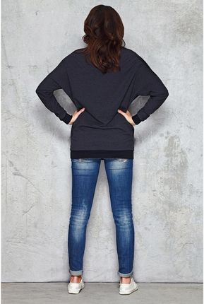 Praktyczna Bluza | HIT SEZONU Stylowy Bluza r.S/M Trend - zdjęcie 2