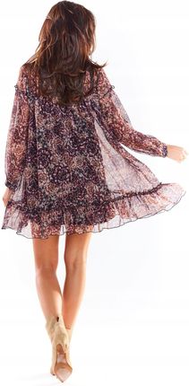 Codzienna Sukienka | UNIWERSALNY STYL Stylowy Sukienka r.S/M Trend - zdjęcie 2