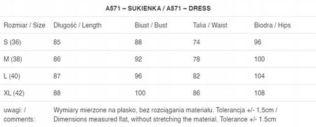 Casualowa Sukienka | UNIWERSALNY STYL Modny Sukienka r.L Wygodny - zdjęcie 2