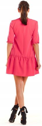 Casualowa Sukienka | MODNY KRÓJ 2025 Stylowy Sukienka r.XL Trend - zdjęcie 3