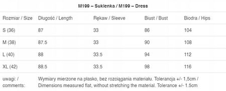 Casualowa Sukienka | MODNY KRÓJ 2025 Stylowy Sukienka r.XL Trend - zdjęcie 6