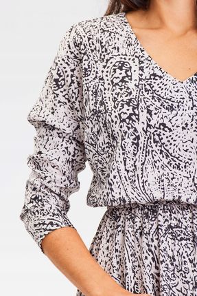 Codzienna Sukienka Biały | IDEALNA NA CO DZIEŃ Stylowa Sukienka Biały r.XL - zdjęcie 6
