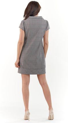 Casualowa Sukienka | UNIWERSALNY STYL Stylowy Sukienka r.S Trend - zdjęcie 3