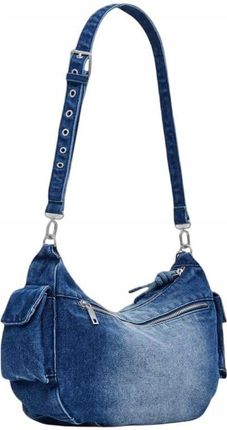 Desigual Torebka Damskie DESIGUAL-25SAXD28 5053 Denim Medium
