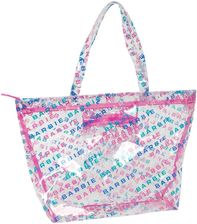 Torba Damska Barbie Logomania Przezroczysty Jasnoróżowy 54 x 35 x 17 cm