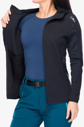 Bluza rozpinana damska CMP Spark Jacket Fix Hood - zdjęcie 2