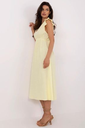 Sukienka Model MI-SK-122126.77 Light Yellow - Italy Moda - zdjęcie 2