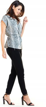 Nowa Bluzka Szary | MUST HAVE Casualowa Bluzka Szary Na Codzień r.XL - zdjęcie 3
