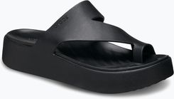 Zdjęcie Japonki damskie Crocs Getaway Platform Toe Loop black Wiosna 2025 - Tarczyn