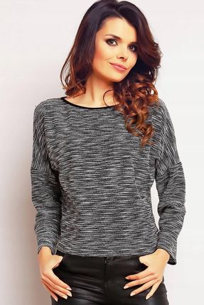 Uniwersalna Bluzka Ecru | MUST HAVE Casualowa Bluzka Ecru Na Codzień r.S/M