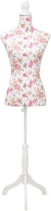 Zakito Home Manekin Damski Regulowany - Wzór Róża (133-168 Cm) - zdjęcie 2