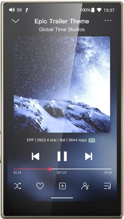 FiiO M21 - Titanium gold - Przenośny odtwarzacz audio