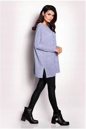 Awama Sweter Niebieski Uniwersalny - zdjęcie 3