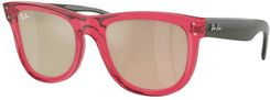 Okulary przeciwsłoneczne Ray-Ban Wayfarer Reverse RBR0502S 67132O