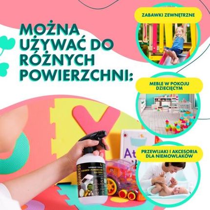 Zestaw 2x Naturalny Płyn Quariss do Zabawek i Powierzchni dla Dzieci – Letnia Bryza - zdjęcie 2